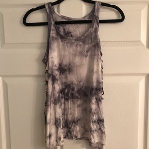 Lace Up Side Tank Top